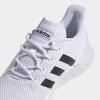 imageadidas Kids Questar Flow Cloudfoam Running ShoesWhiteBlackGrey