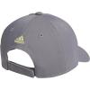 imageadidas KidsBoysGirls Decision Structured Adjustable Fit CapGreyPowder Yellow