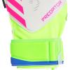 imageadidas Match Predator Fingersave Goalie GlovesLucid LemonWhiteLucid Pink