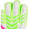 imageadidas Match Predator Fingersave Goalie GlovesLucid LemonWhiteLucid Pink