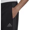 imageadidas Mens Aeroready Sereno Slim TaperedCut 3stripes PantsBlackGrey