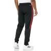 imageadidas Mens Aeroready Sereno Slim TaperedCut 3stripes PantsBlackScarlet