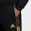 imageadidas Mens Aeroready Sereno Slim TaperedCut 3stripes PantsBlackSolar Gold