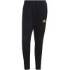 imageadidas Mens Aeroready Sereno Slim TaperedCut 3stripes PantsBlackSolar Gold