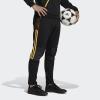 imageadidas Mens Aeroready Sereno Slim TaperedCut 3stripes PantsBlackSolar Gold
