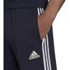 imageadidas Mens Aeroready Sereno Slim TaperedCut 3stripes PantsInk