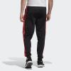 imageadidas Mens Athletics Essentials 3 Stripes Tapered Tricot PantBlackSignal Pink