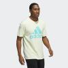 imageadidas Mens Badge of Sport TeeAlmost LimeSemi Mint Rush