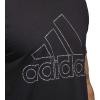 imageadidas Mens Badge of Sport TeeBlack Tiny Type Logo