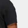 imageadidas Mens Badge of Sport TeeBlackBlue RushHalo Silver