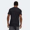 imageadidas Mens Badge of Sport TeeBlackBlue RushHalo Silver