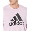 imageadidas Mens Badge of Sport TeeBliss LilacBlack