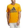 imageadidas Mens Badge of Sport TeeBright OrangeShadow Navy