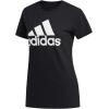 imageadidas Mens Badge of Sport TeeCore BlackWhite