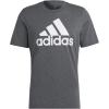 imageadidas Mens Badge of Sport TeeDark Grey HeatherWhite