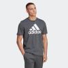 imageadidas Mens Badge of Sport TeeDark Grey HeatherWhite