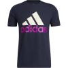 imageadidas Mens Badge of Sport TeeLegend LinkWonder WhiteSonic Fuchsia