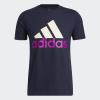 imageadidas Mens Badge of Sport TeeLegend LinkWonder WhiteSonic Fuchsia