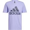 imageadidas Mens Badge of Sport TeeLight PurpleShadow Navy