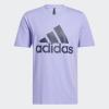 imageadidas Mens Badge of Sport TeeLight PurpleShadow Navy