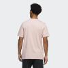 imageadidas Mens Badge of Sport TeeWonder MauveShadow Red