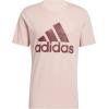 imageadidas Mens Badge of Sport TeeWonder MauveShadow Red