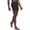 imageadidas Mens Boxer Brief Underwear 3Pack  Luxe Comfort Ultra Soft Rayon BlendBlackHeather Olive StrataWonder Alumina Grey