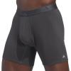 imageadidas Mens Boxer Brief Underwear 3Pack  Luxe Comfort Ultra Soft Rayon BlendCarbon GreyHeather Dark GreyBlack