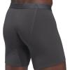 imageadidas Mens Boxer Brief Underwear 3Pack  Luxe Comfort Ultra Soft Rayon BlendCarbon GreyHeather Dark GreyBlack