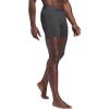 imageadidas Mens Boxer Brief Underwear 3Pack  Luxe Comfort Ultra Soft Rayon BlendCarbon GreyHeather Dark GreyBlack