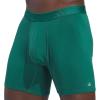 imageadidas Mens Boxer Brief Underwear 3Pack  Luxe Comfort Ultra Soft Rayon BlendCollegiate GreenHeather Mgh Solid GreyBlack