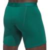 imageadidas Mens Boxer Brief Underwear 3Pack  Luxe Comfort Ultra Soft Rayon BlendCollegiate GreenHeather Mgh Solid GreyBlack