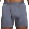imageadidas Mens Boxer Brief Underwear 3Pack  Luxe Comfort Ultra Soft Rayon BlendOnix GreyPreloved Teal GreenBlack