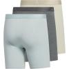 imageadidas Mens Boxer Brief Underwear 3Pack  Luxe Comfort Ultra Soft Rayon BlendWonder Sage GreenGrey SixWonder Cargo Khaki