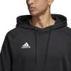 imageadidas Mens Core 18 HoodieBlackWhite