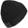 imageadidas Mens Creator Beanie Standard Fit Acrylic Knit Skull CapHat for WinterBlackCarbon GreyOnix Grey