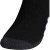 imageadidas Mens Cushioned Crew Socks Above The Ankle Fit with Arch Compression 3 PairsBlackOnix GreyWhite