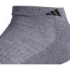 imageadidas Mens Cushioned Low Cut Socks 3 PairsGreyBlack