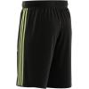 imageadidas Mens Designed 2 Move 3Stripes Primeblue ShortsBlackPulse Lime Primeblue