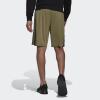 imageadidas Mens Designed 2 Move 3Stripes Primeblue ShortsOrbit GreenBlack