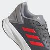 imageadidas Mens Duramo Sl 20 Running ShoesGreyVivid RedIron Metallic Wide