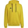 imageadidas Mens Entrada 22 Sweat HoodieTeam Yellow  Black