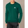 imageadidas Mens Essentials Fleece SweatshirtCollegiate Green