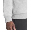 imageadidas Mens Essentials Fleece SweatshirtMedium Grey Heather  Black