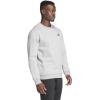 imageadidas Mens Essentials Fleece SweatshirtMedium Grey Heather  Black