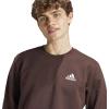 imageadidas Mens Essentials Fleece SweatshirtShadow Brown