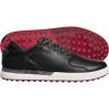imageadidas Mens Flopshot Spikeless Golf ShoesCore BlackGrey SixLegacy Burgundy