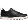 imageadidas Mens Flopshot Spikeless Golf ShoesCore BlackGrey SixLegacy Burgundy