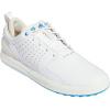 imageadidas Mens Flopshot Spikeless Golf ShoesFootwear WhiteGold MetallicBlue Rush
