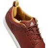 imageadidas Mens Flopshot Spikeless Golf ShoesTan BrownGolden BeigePulse Mint
